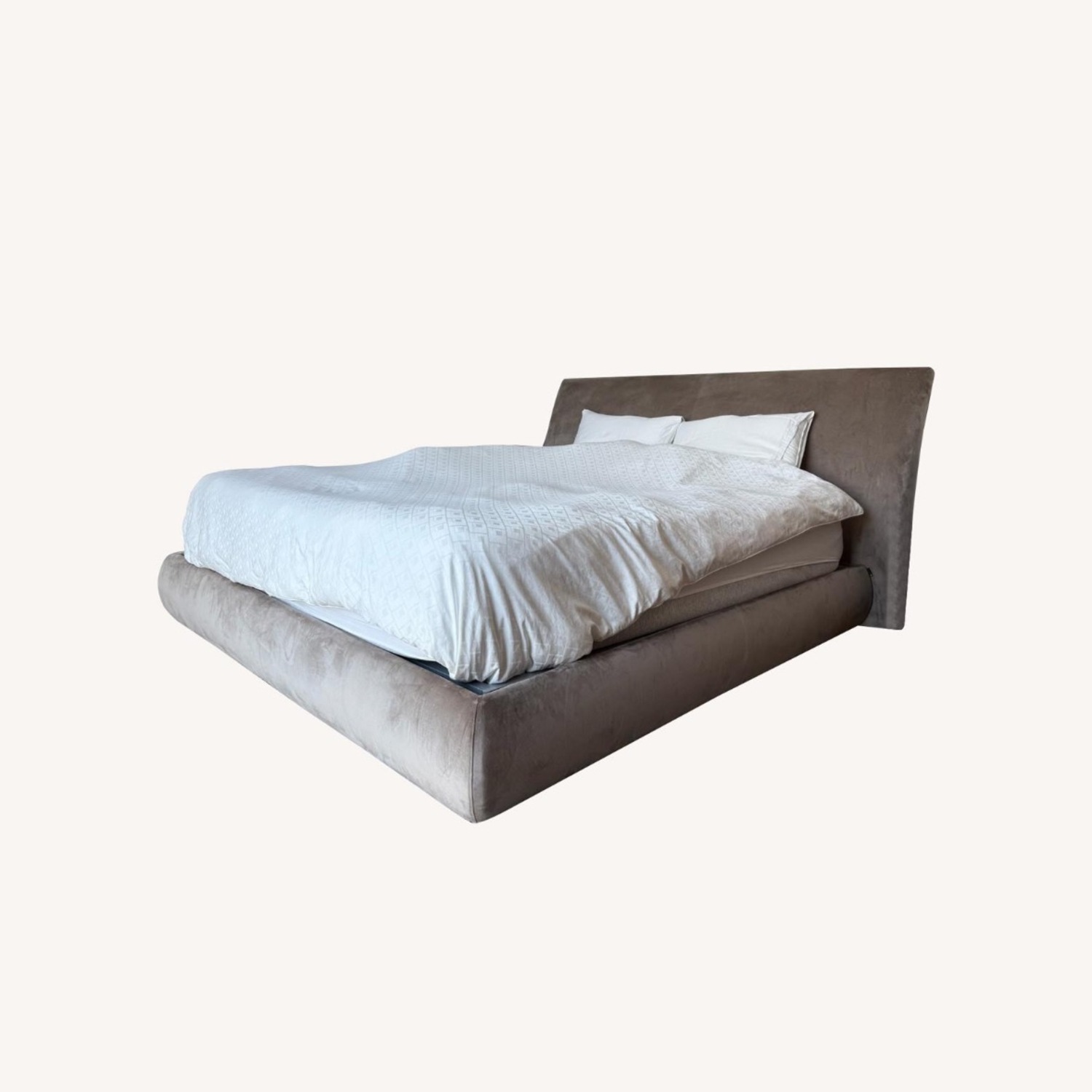 Calligaris Dark Brown King Bed - image-1