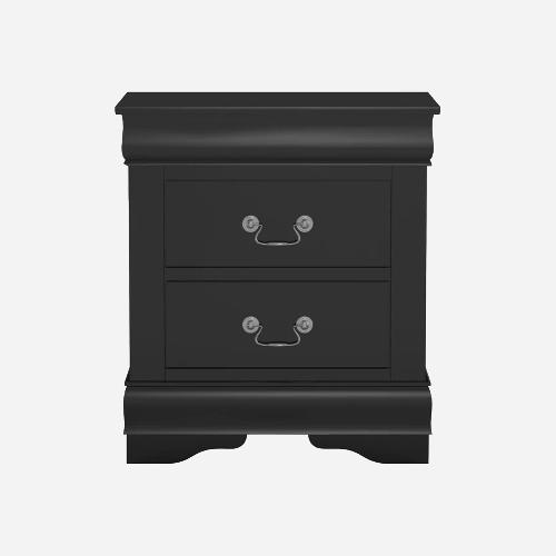 Used Black Wood Side Table for sale on AptDeco