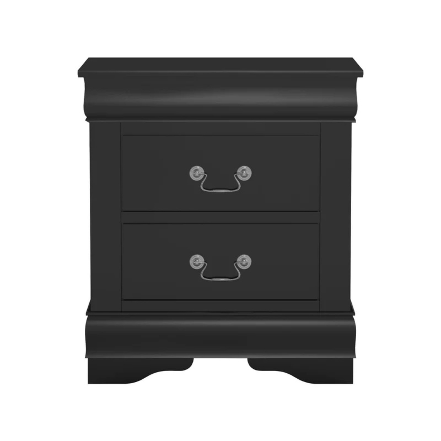 Black Wood Side Table - image-4