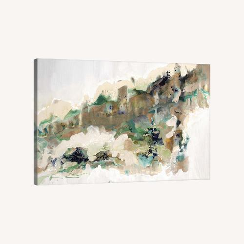 Used Great Big Canvas Abstracts Green Wall Art for sale on AptDeco