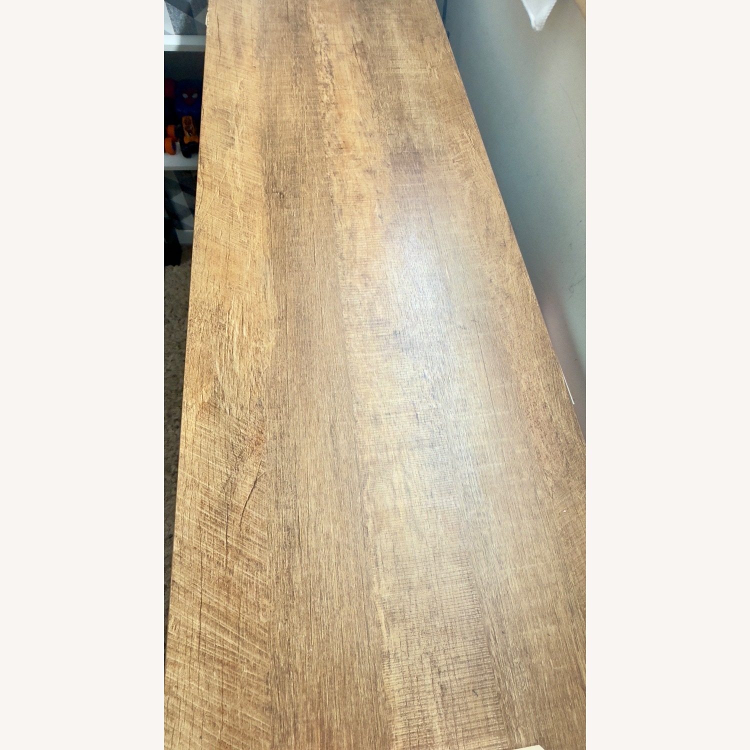 Twin Loft Bed W Desk, Shelves, Dual Ladder - image-3