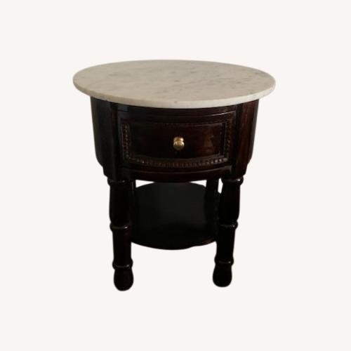 Used Small Round Coffee or End Table for sale on AptDeco