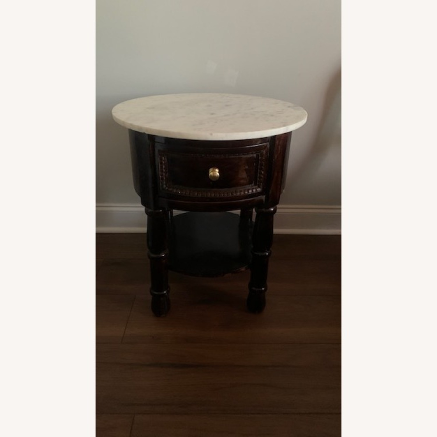 Small Round Coffee or End Table - image-2
