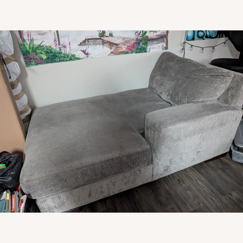 Used Light Gray Chaise Lounge for sale on AptDeco