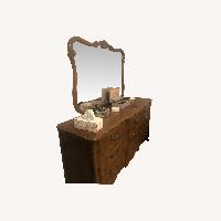 Vintage/Antique Finds Light Brown Wood Dresser