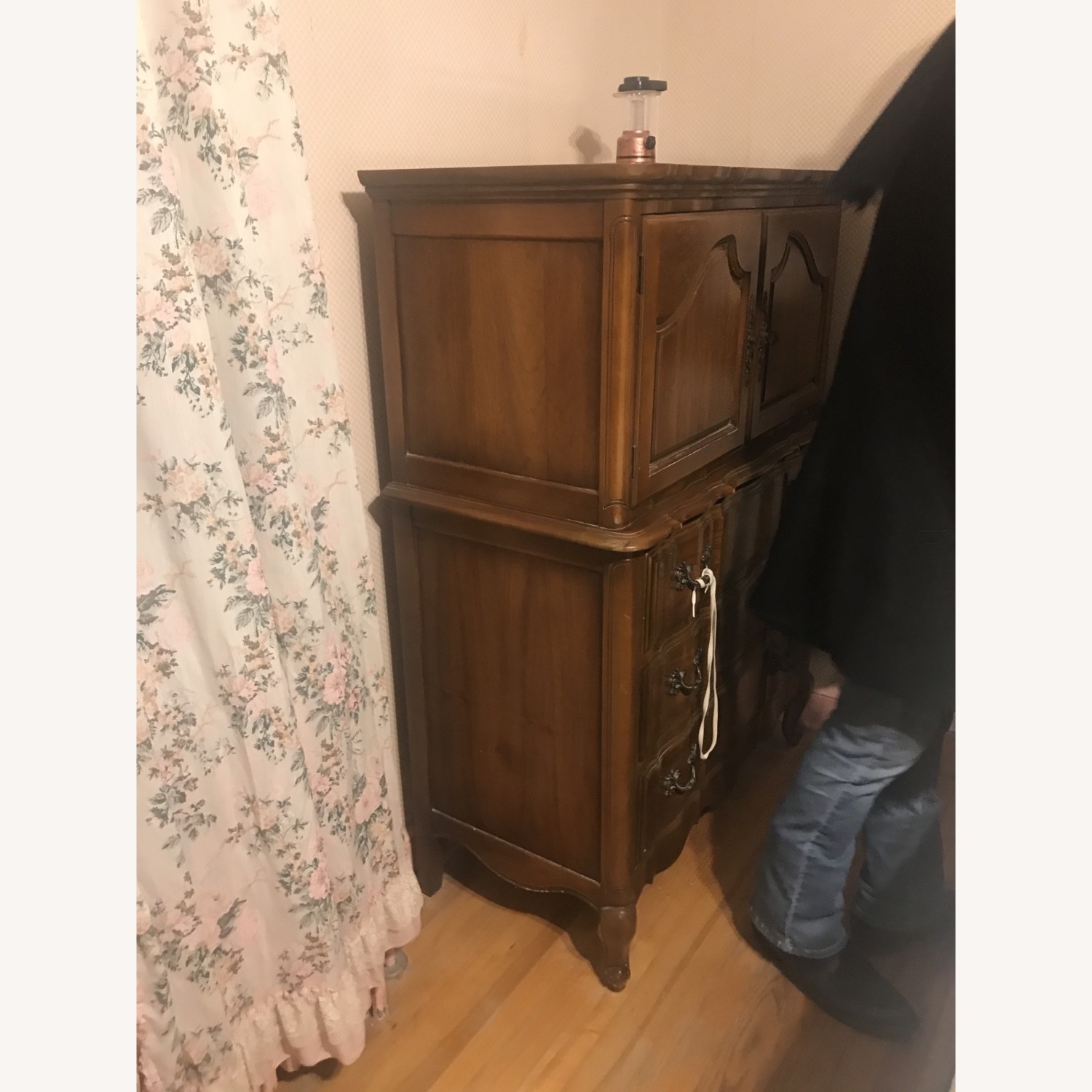 Vintage/Antique Finds Light Brown Wood Dresser - image-3