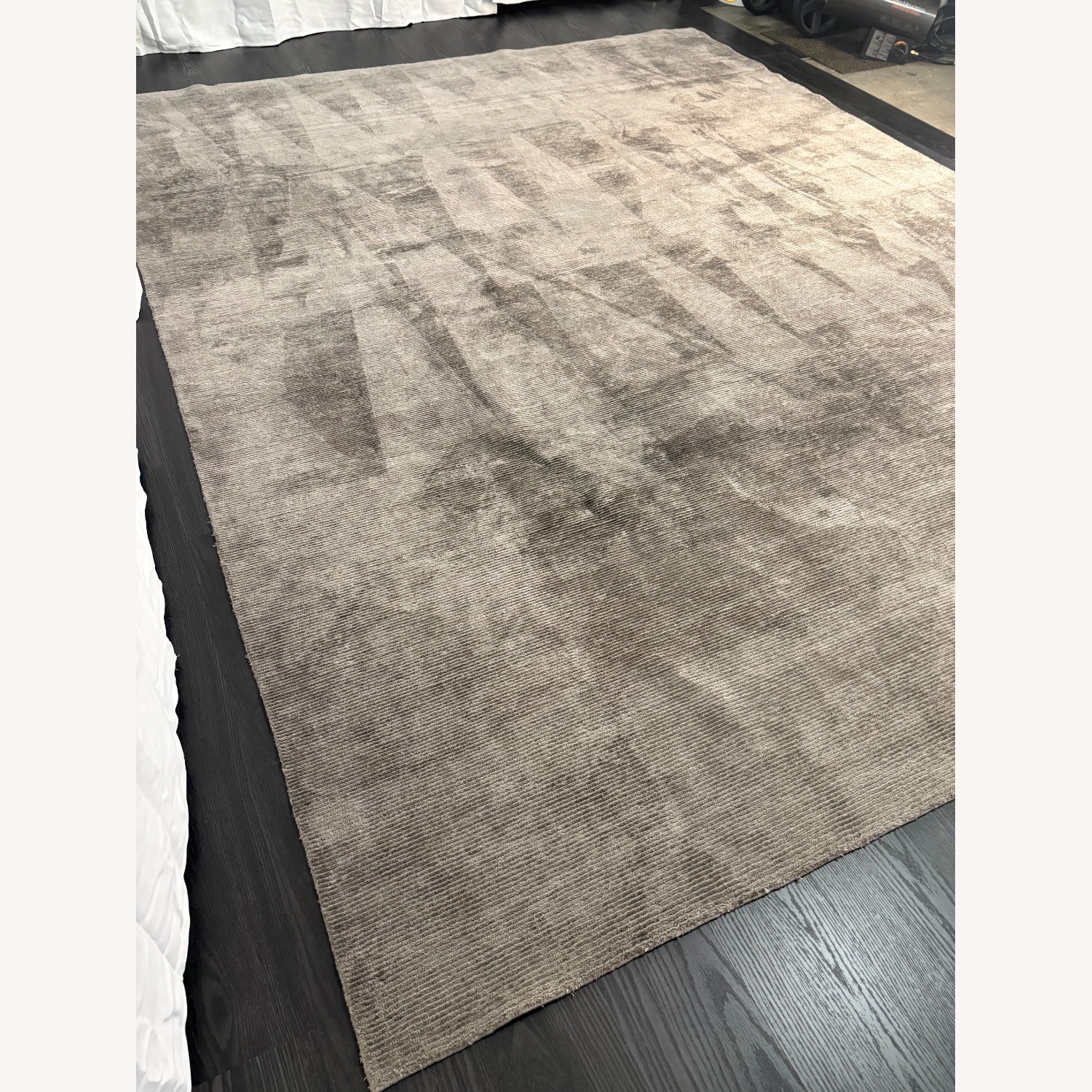 Restoration Hardware Rowe Rug – 9’ x 12’ Graphite | Hand-Knotted  - image-14