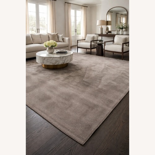 Used Restoration Hardware Rowe Rug – 9’ x 12’ Graphite | Hand-Knotted for sale on AptDeco