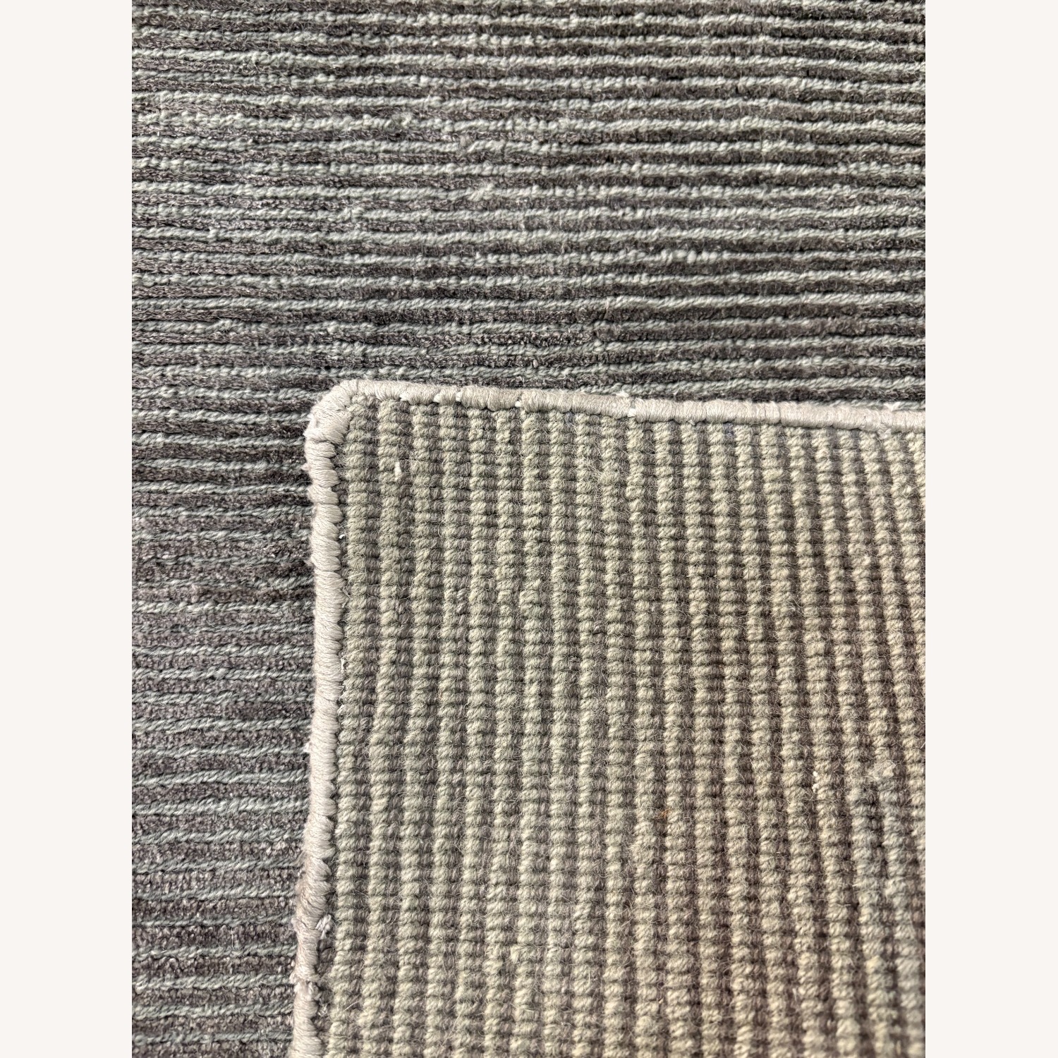 Restoration Hardware Rowe Rug – 9’ x 12’ Graphite | Hand-Knotted  - image-5