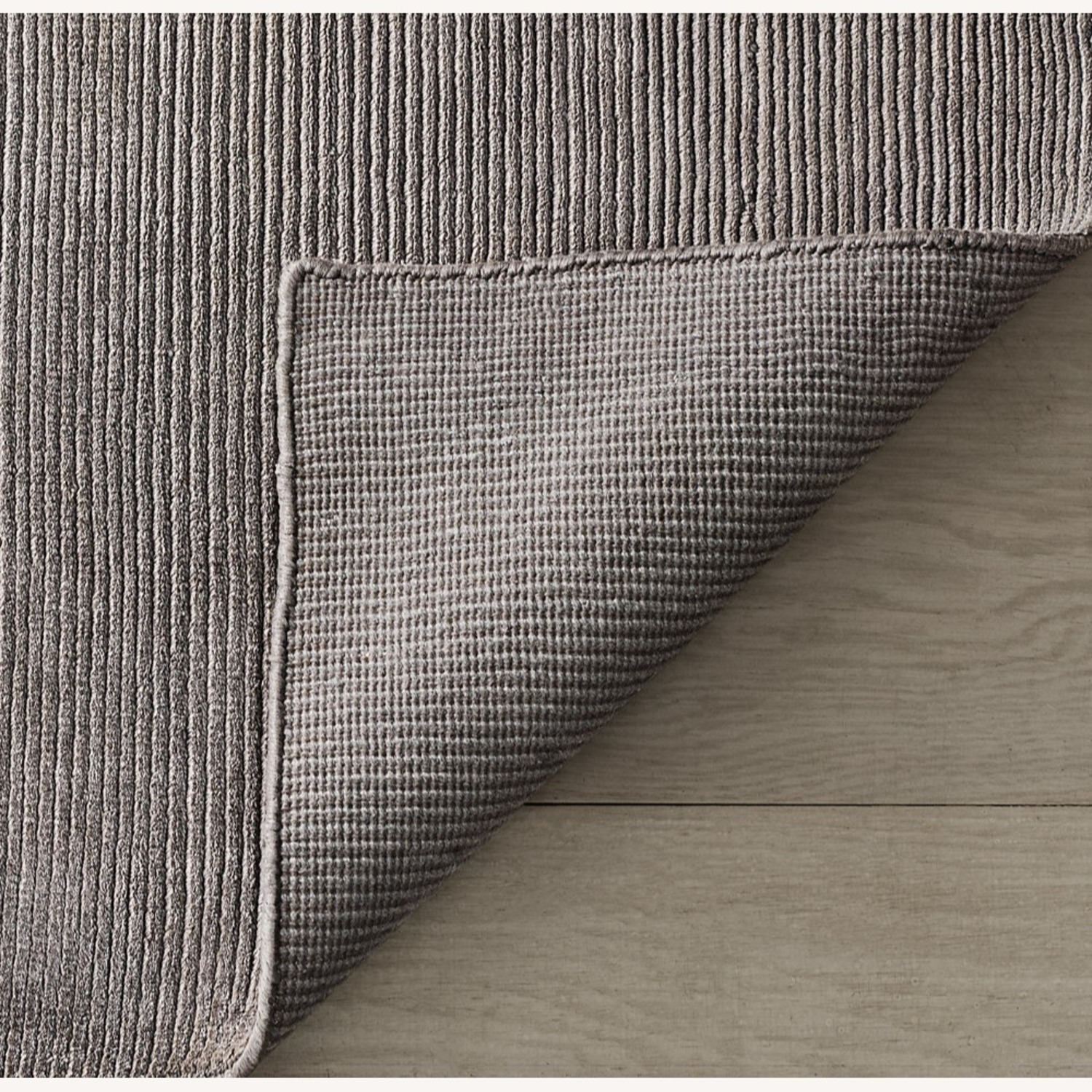 Restoration Hardware Rowe Rug – 9’ x 12’ Graphite | Hand-Knotted  - image-1