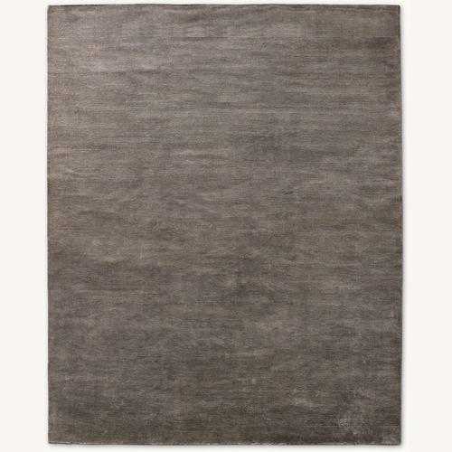 Used Restoration Hardware Rowe Rug – 9’ x 12’ Graphite | Hand-Knotted for sale on AptDeco