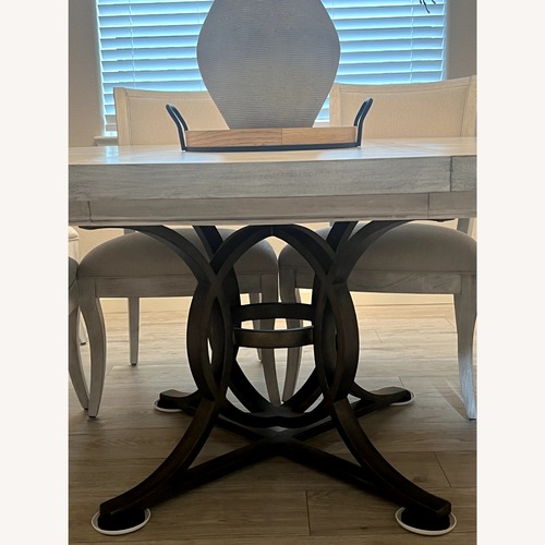 Used Lexington Furniture Oyster Bay Dining Set 7 Chairs for sale on AptDeco