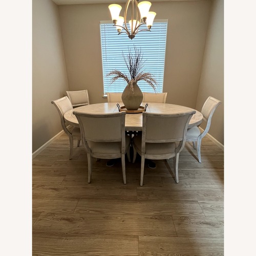 Used Lexington Furniture Oyster Bay Dining Set 7 Chairs for sale on AptDeco