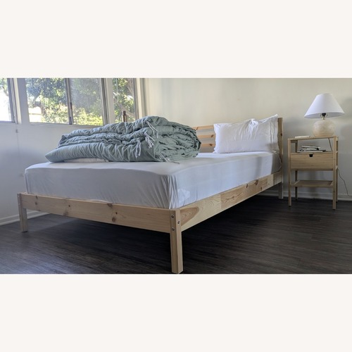 Used IKEA TARVA Queen Bed for sale on AptDeco