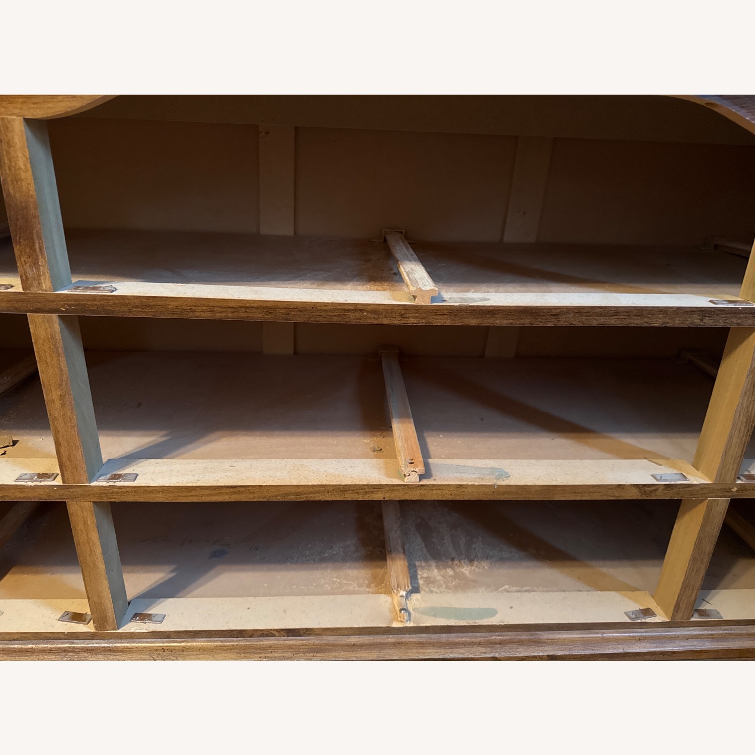 Light Brown Vintage Dresser (With Mirror) - image-6