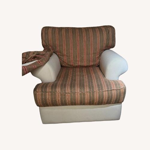 Used HD Buttercup Fabric Armchair for sale on AptDeco