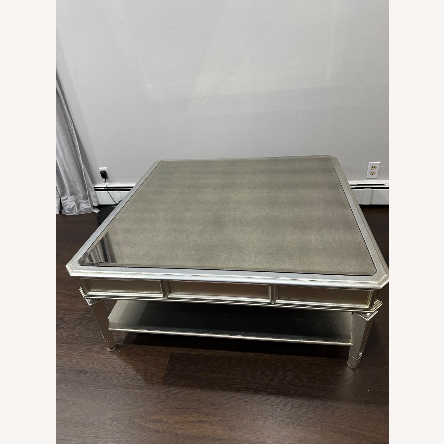 Z Gallerie Palais Silver Coffee Table - image-2