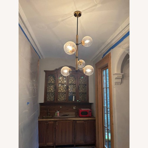 Used Glass Ceiling Lamp for sale on AptDeco