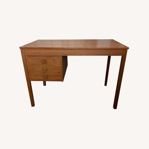 Used Scandinavian Designs Light Brown Desk for sale on AptDeco