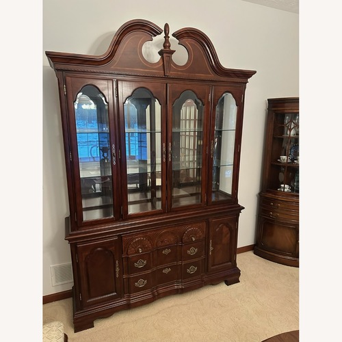 Used Universal Furniture Dark Brown Sideboard for sale on AptDeco