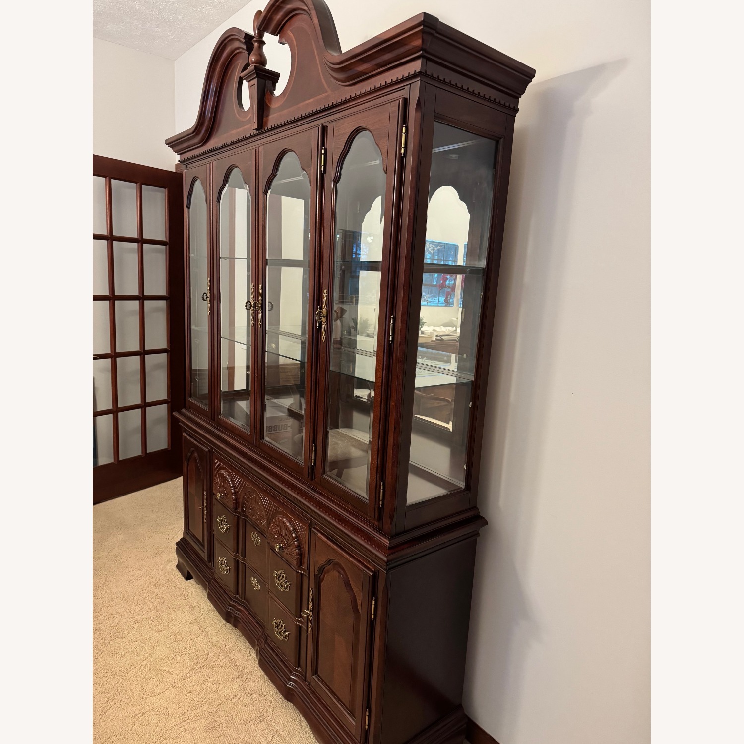 Universal Furniture Dark Brown Sideboard - image-1