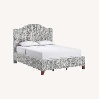 Ethan Allen Fabric Queen Storage Bed