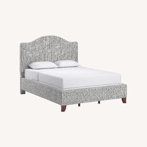 Used Ethan Allen Fabric Queen Storage Bed for sale on AptDeco