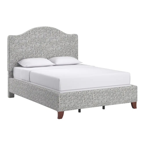 Used Ethan Allen Fabric Queen Storage Bed for sale on AptDeco