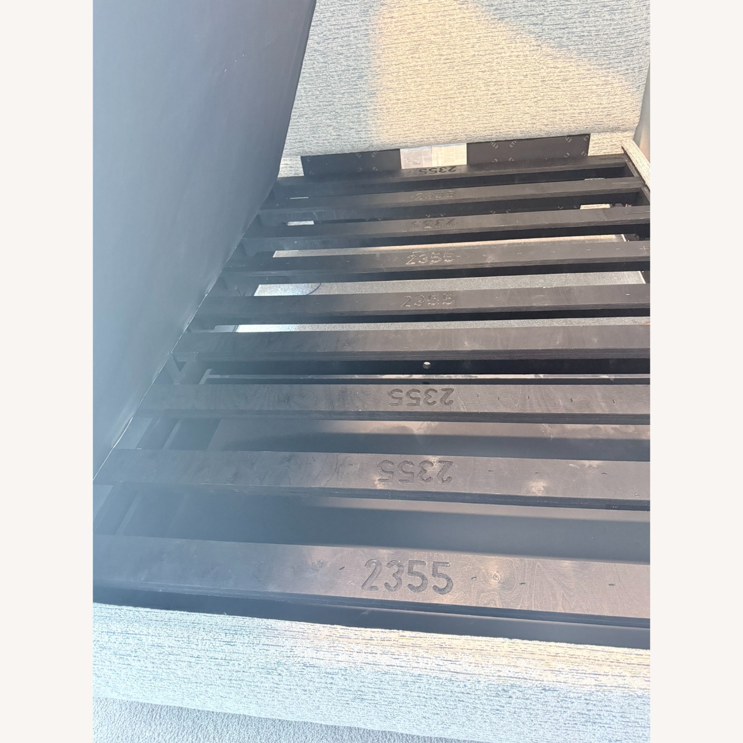 Ethan Allen Fabric Queen Storage Bed - image-6