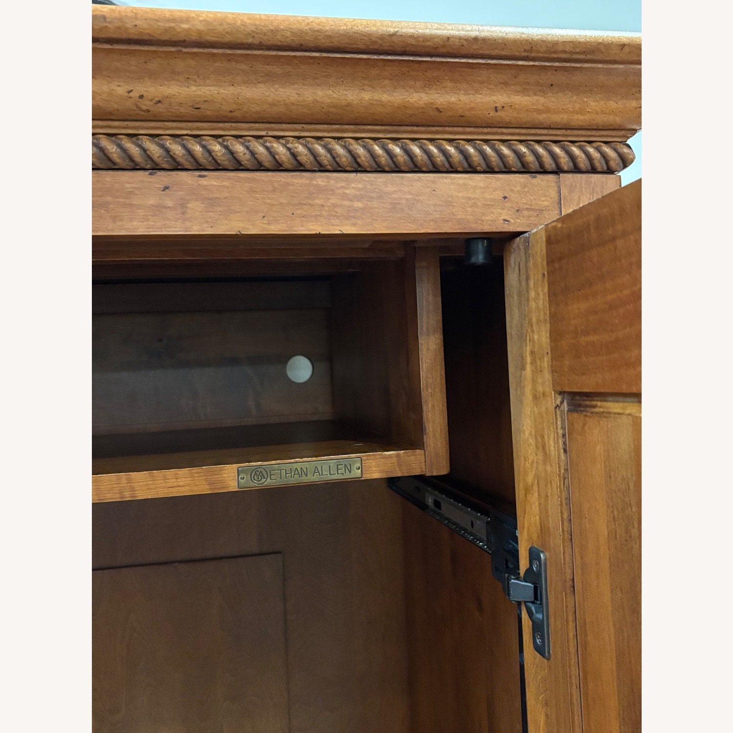 Ethan Allen Country Crossings Media Wood Armoire - image-4