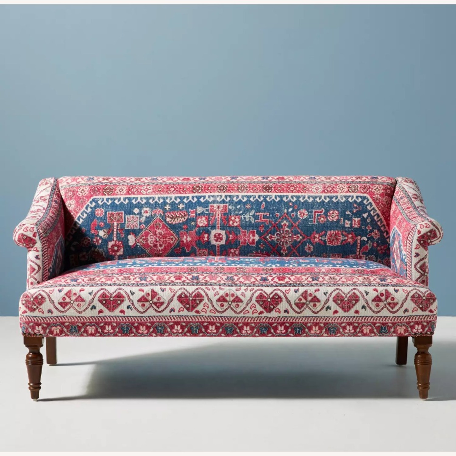 Anthropologie Rug-Printed Petite Anatolia Sofa - image-3