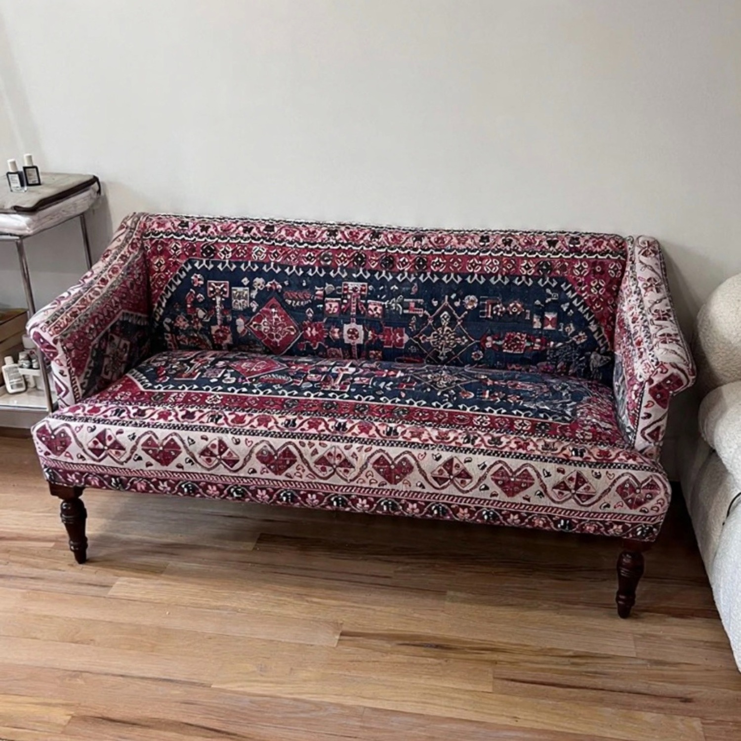 Anthropologie Rug-Printed Petite Anatolia Sofa - image-1