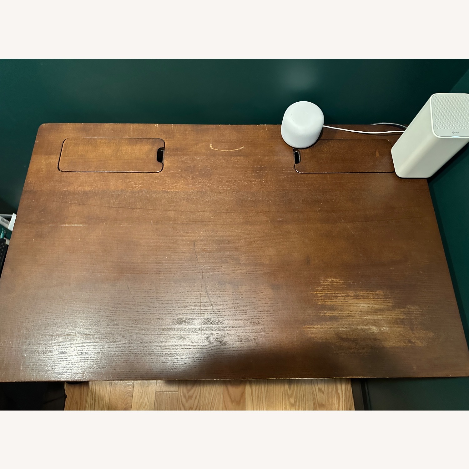 Burrow Copilot Dark Brown Desk - image-3