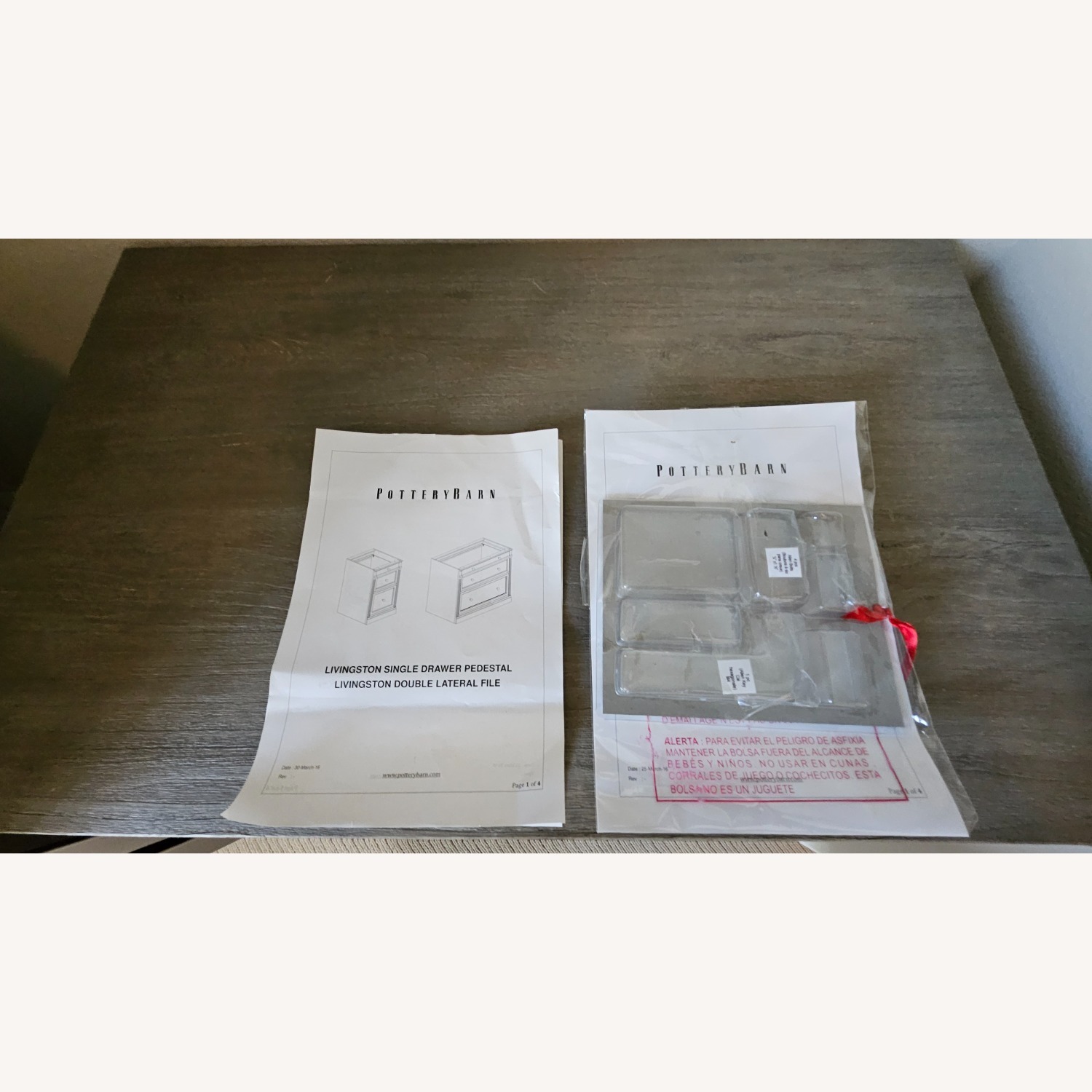 Pottery Barn Livingston Lateral File Cabinet - image-12