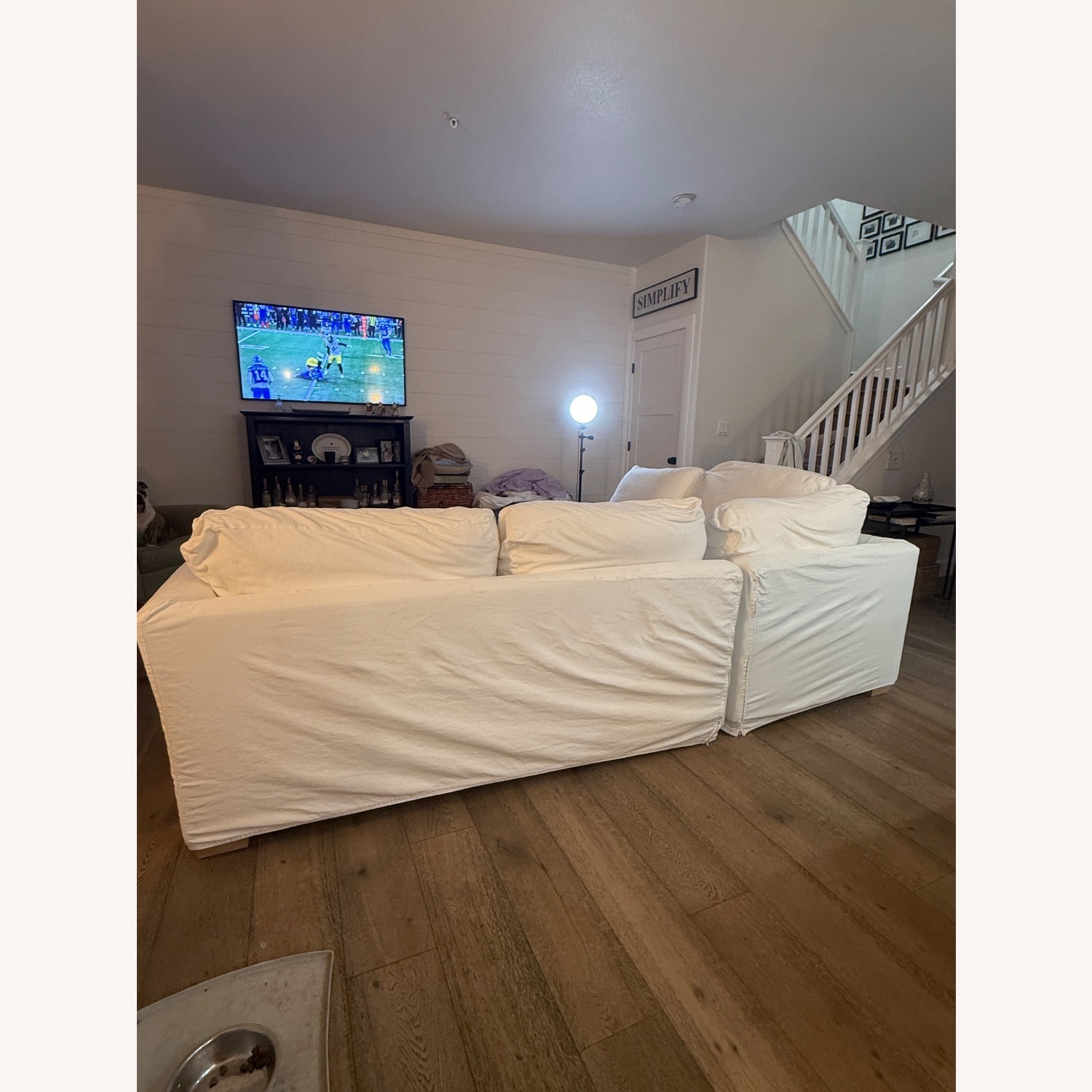 Shabby Chic Simple Sofa Sectional - image-5