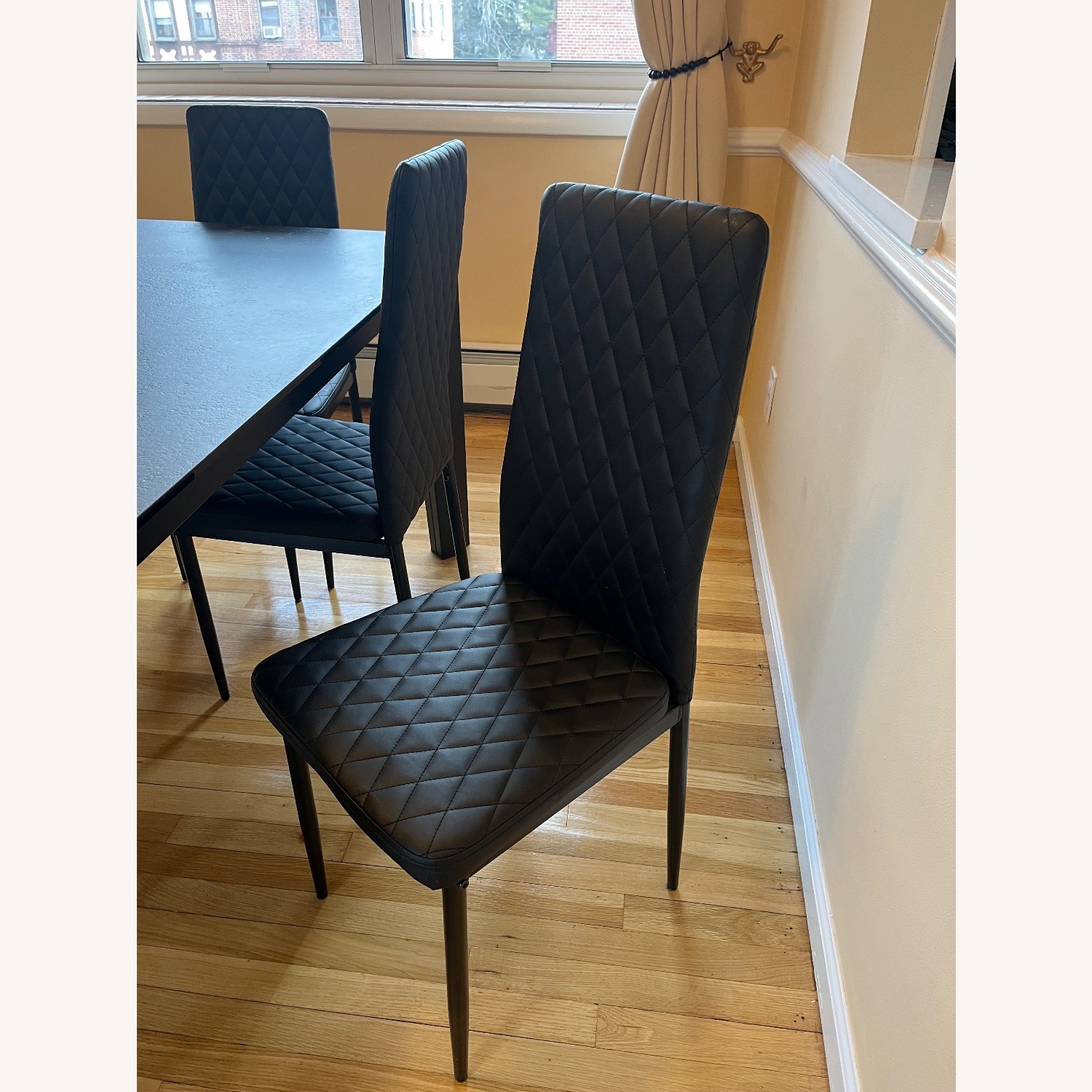 Calligaris Black Dining Set, Table and Chairs - image-10