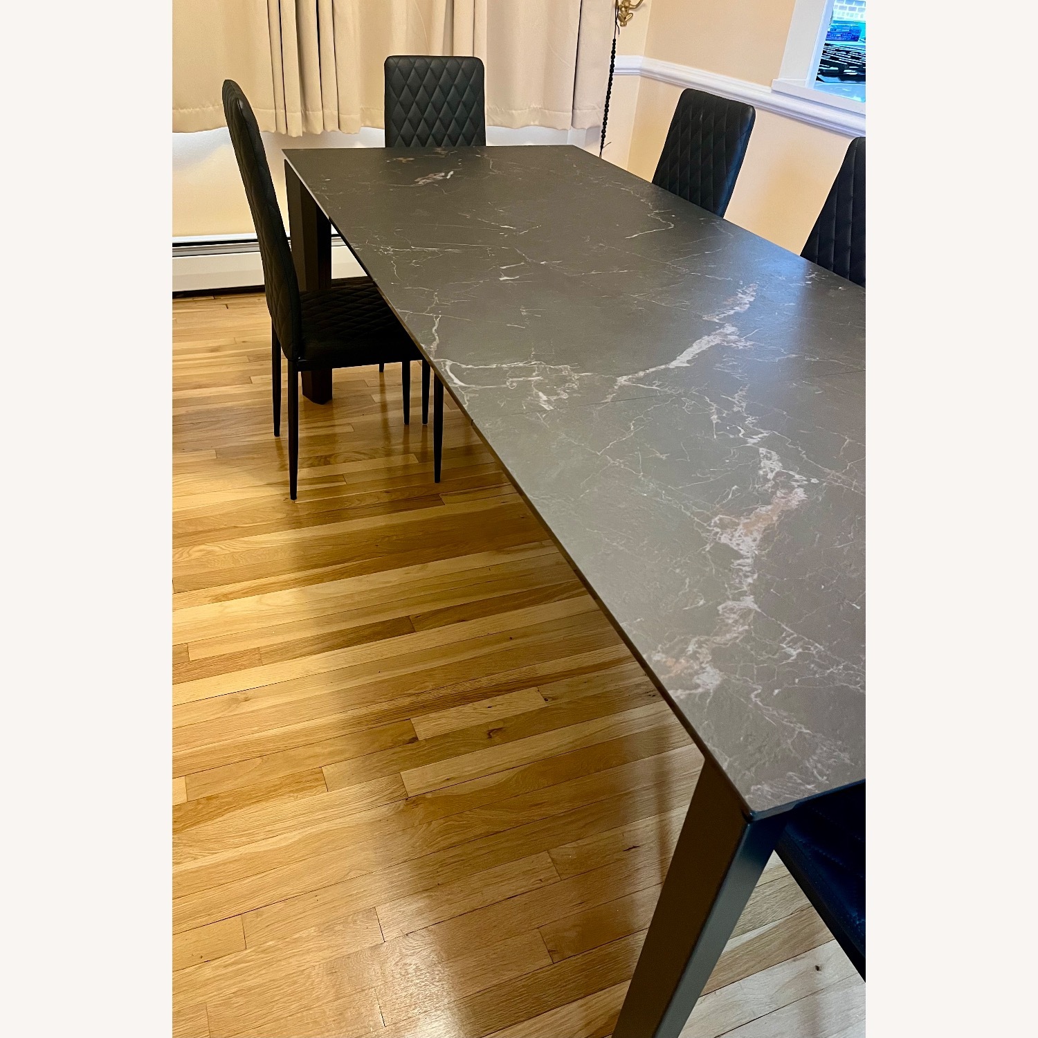 Calligaris Black Dining Set, Table and Chairs - image-4