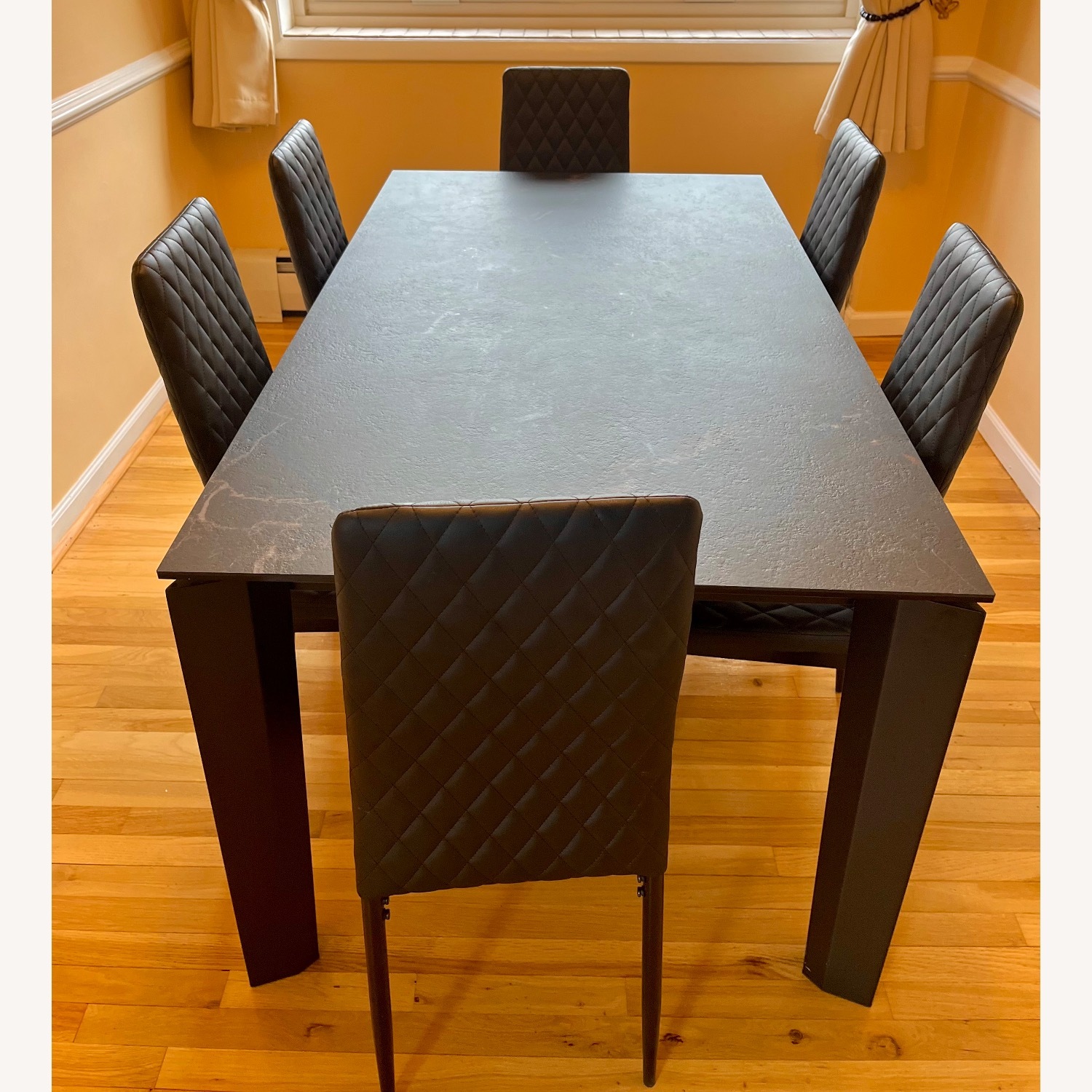 Calligaris Black Dining Set, Table and Chairs - image-9