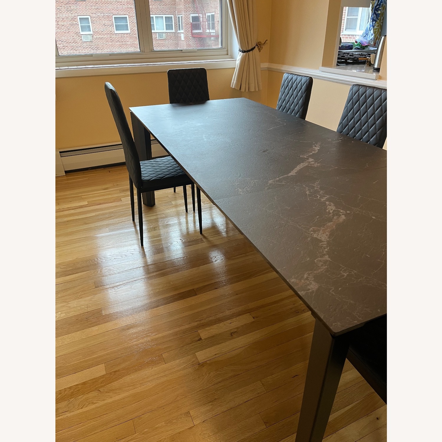 Calligaris Black Dining Set, Table and Chairs - image-5