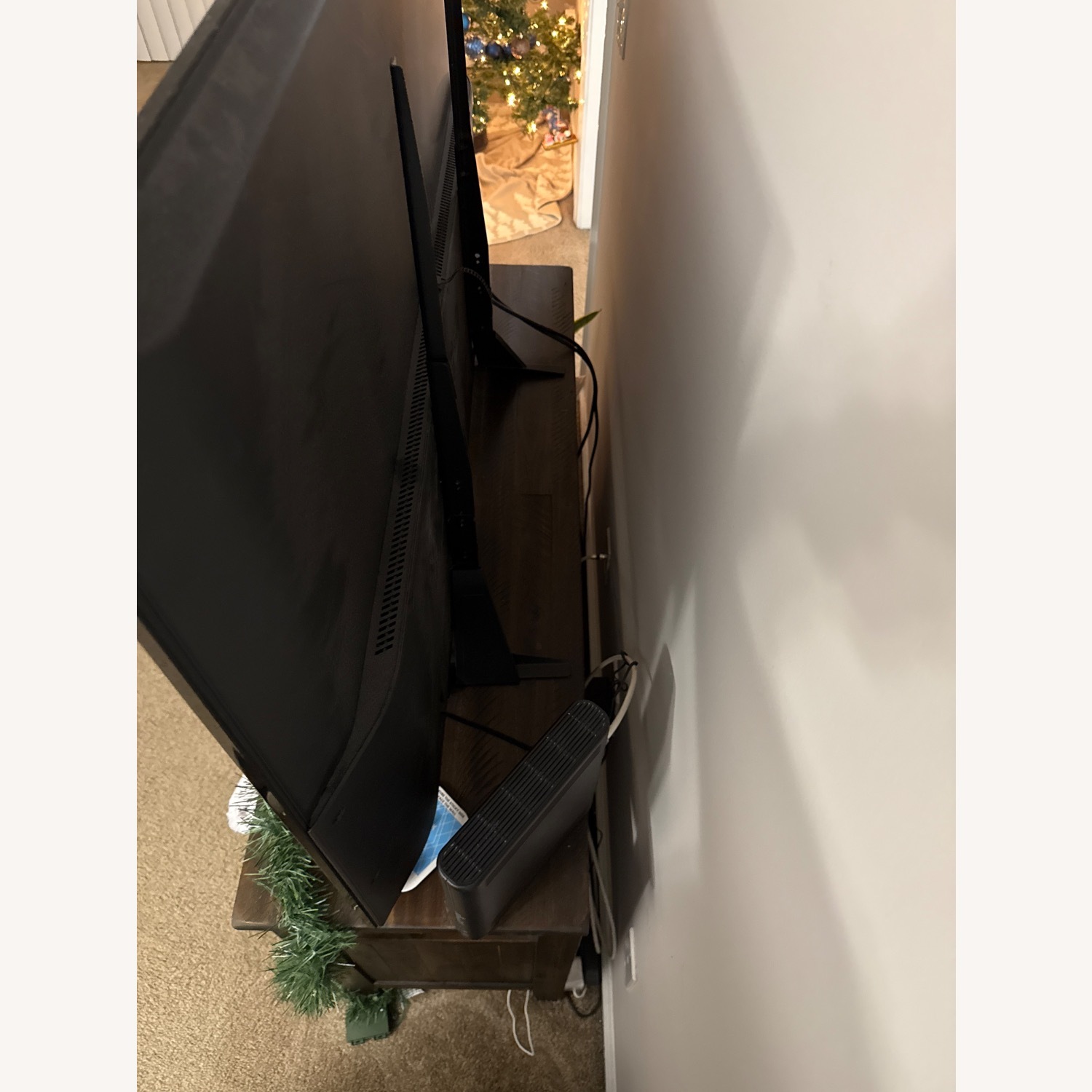 Wood Entertainment Center - image-2