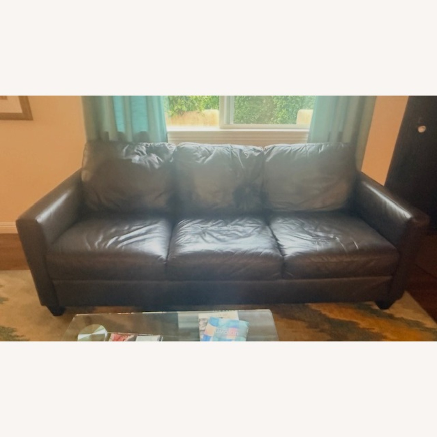 Black 3+ Seater Sofa - image-3