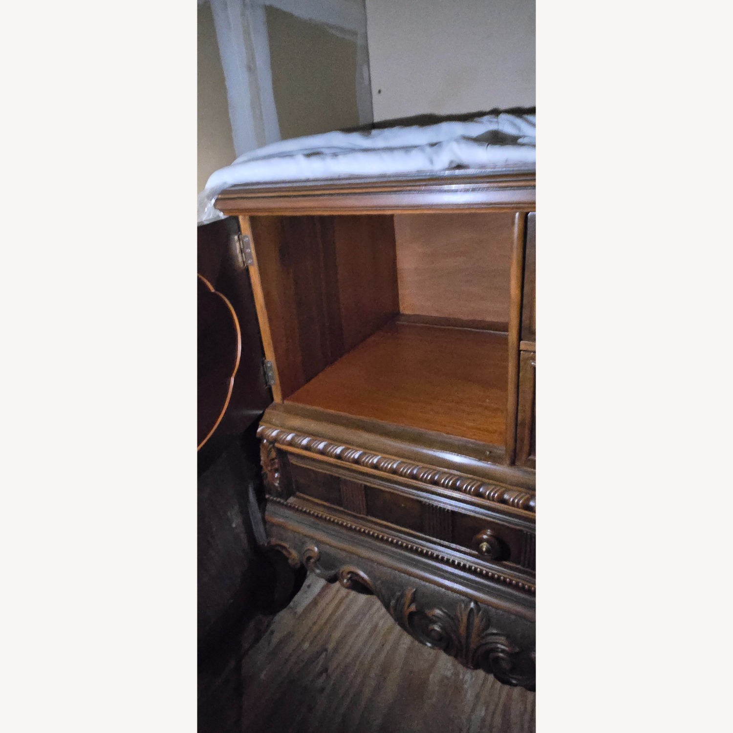 Berkey & Gay Furniture Co. Dark Brown Sideboard  - image-4