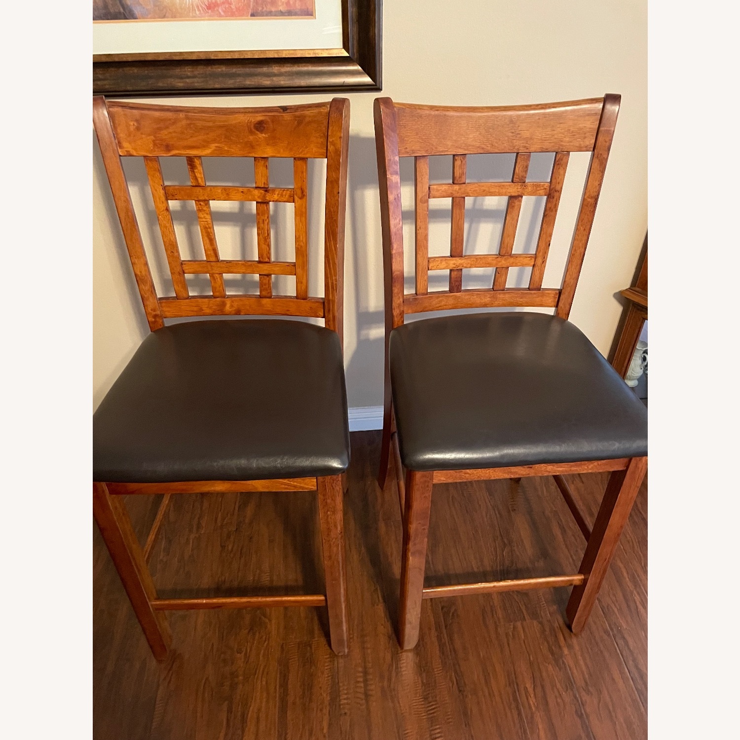 Wood look Dining Table and Chairs - image-3