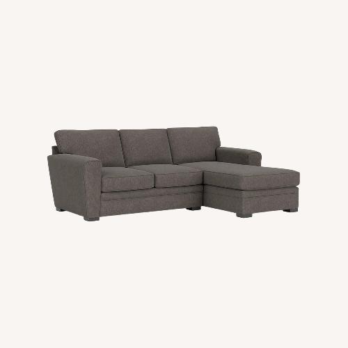 Used Jonathan Louis Furniture Dark Gray Sleeper Sofa for sale on AptDeco