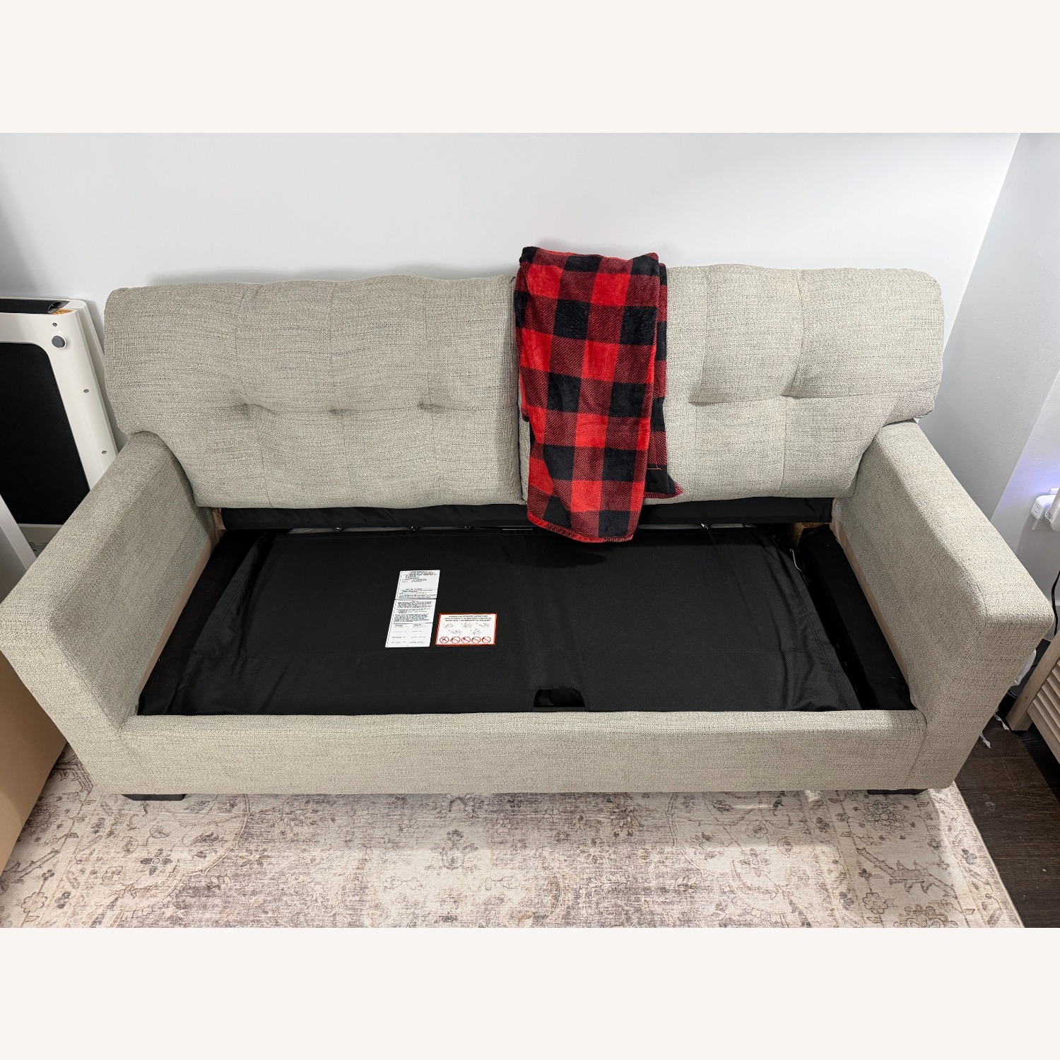 Raymour & Flanigan Mahoney Full Sofa Sleeper - image-5