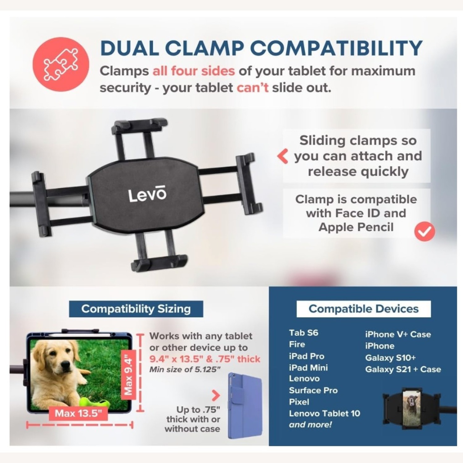 Levo G2 Premium Tablet Floor Stand  - image-9