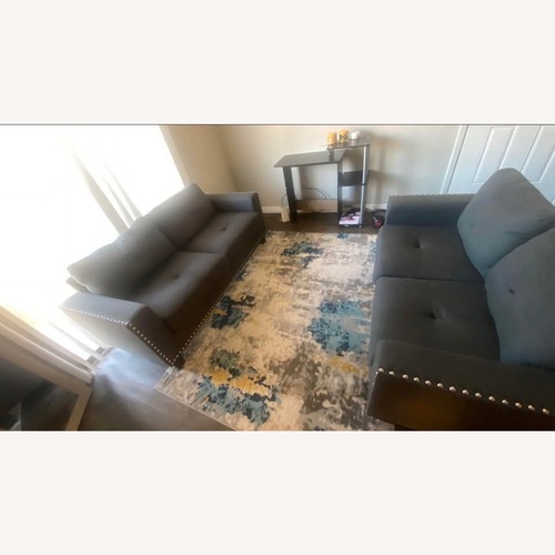 Used Light Gray Loveseat for sale on AptDeco