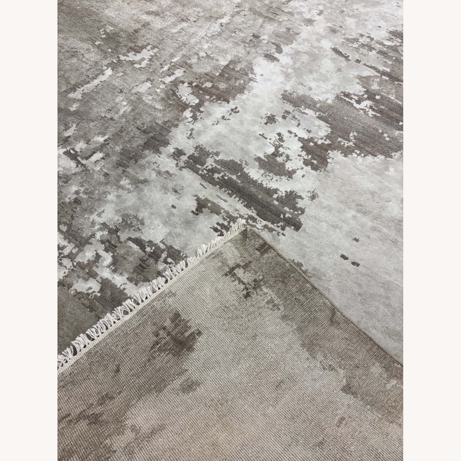 Restoration Hardware Azore Silk Rug 9’ x 12’ Hand-Knotted Silk - image-14