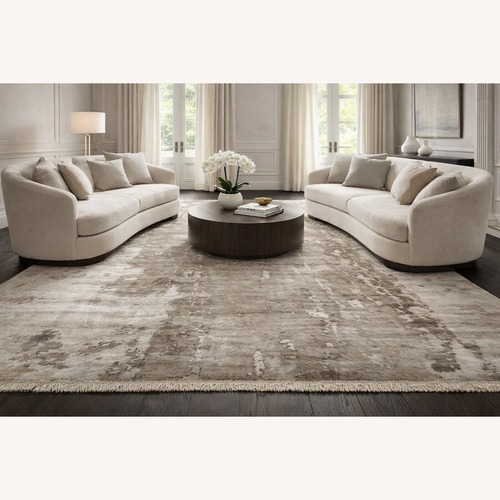 Used Restoration Hardware Azore Silk Rug 9’ x 12’ Hand-Knotted Silk for sale on AptDeco