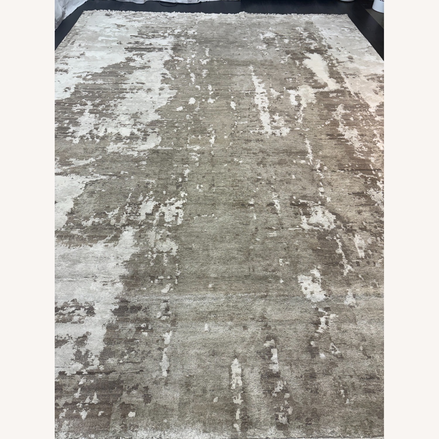 Restoration Hardware Azore Silk Rug 9’ x 12’ Hand-Knotted Silk - image-16